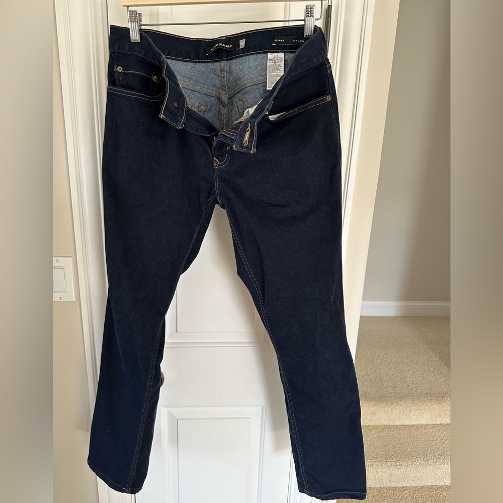 Banana Republic Skinny Rapid Movement Denim (32W 34L)